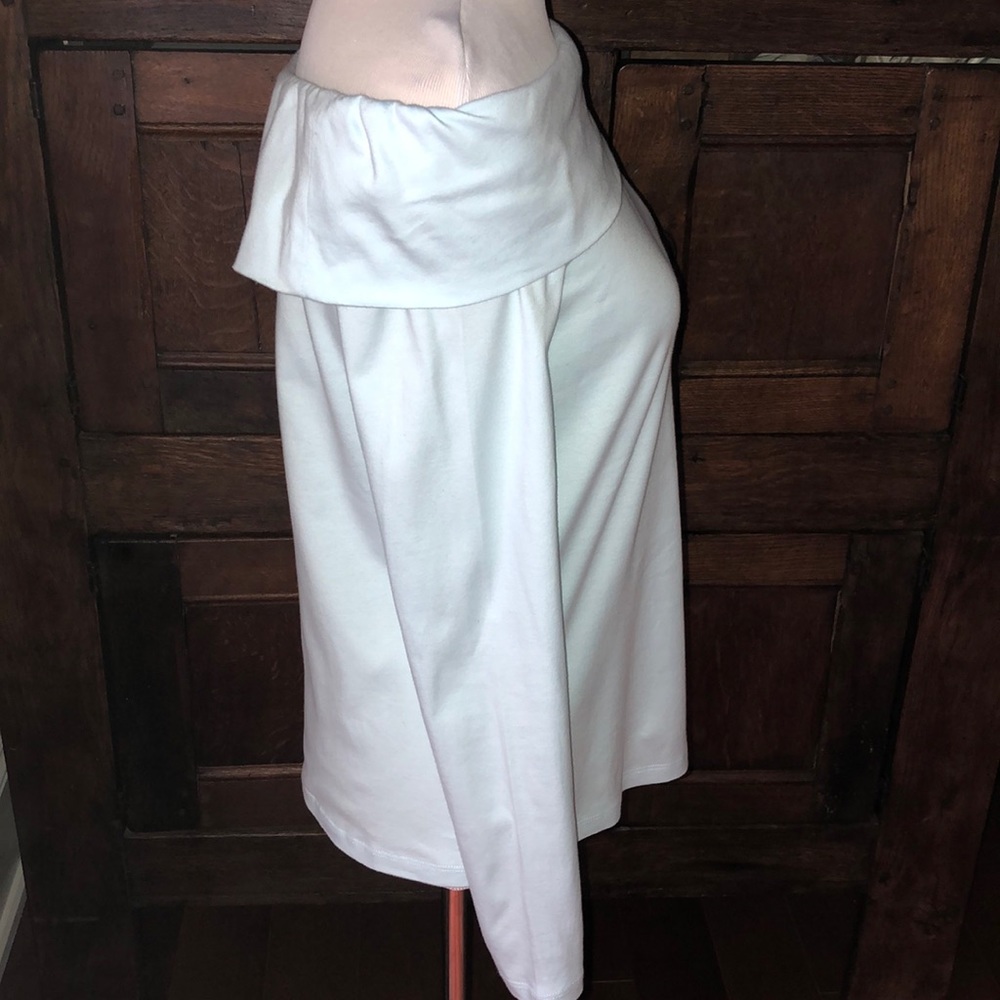 TIBI Mercerized off shoulder top - Picture 3 of 8